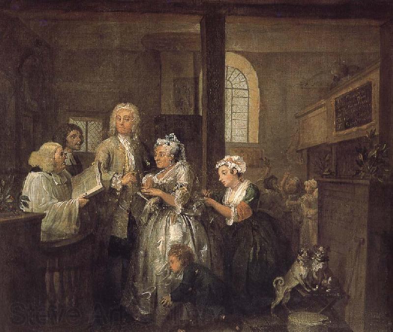 William Hogarth Prodigal son with the old woman to marry France oil painting art
